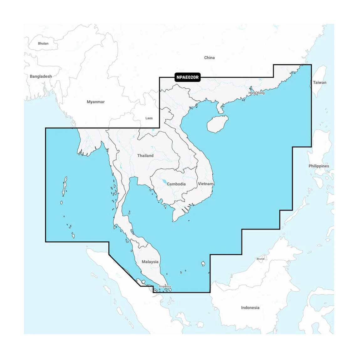 South China & Andaman Seas - Marine Charts (NPAE020R)