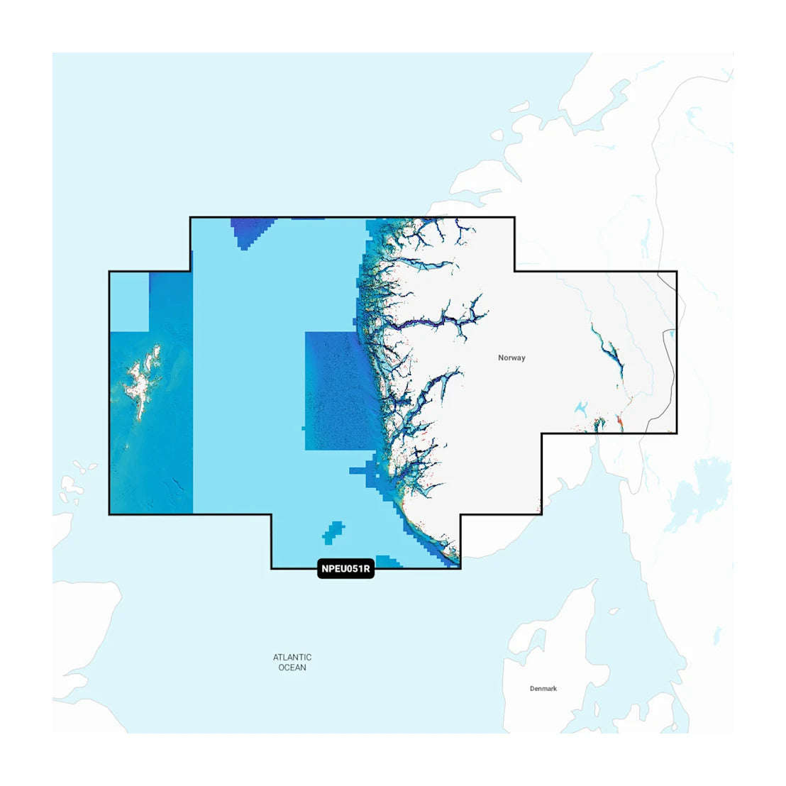 Norway, Lista to Sognefjord - Marine Charts (NAEU051R)