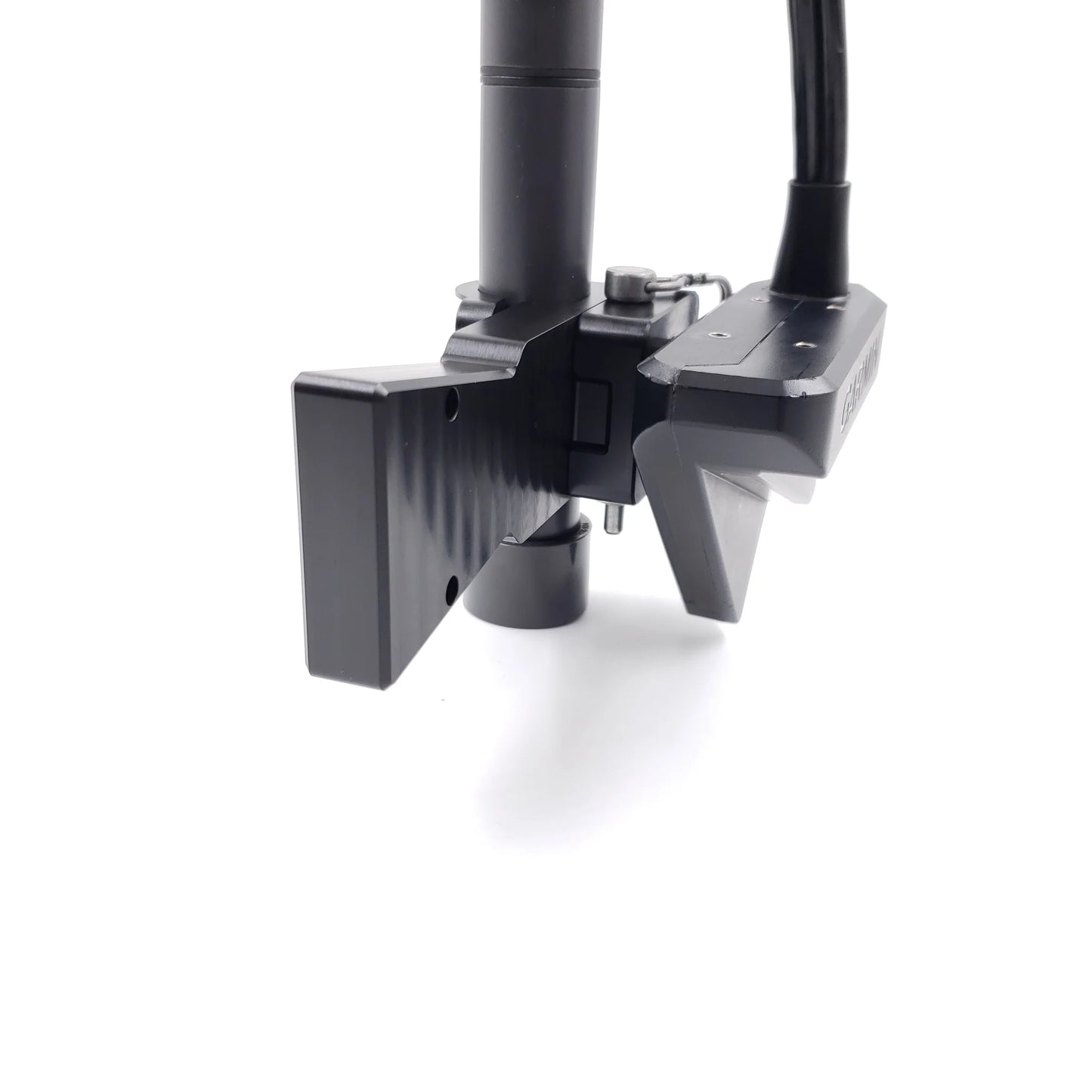 0 DEGREE QUICK RELEASE WITH PERSPECTIVE VIEW STRAIGHT TRANSDUCER MOUNT ADAPTER FOR GARMIN PANOPTIX LIVESCOPE SYSTEM FOR 1.5 POLES