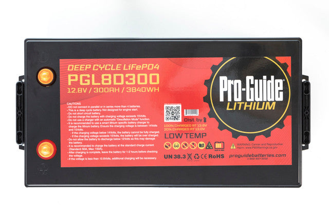 PGL8D300 | 300Ah 12V 8D LiFePO4 Deep Cycle Battery