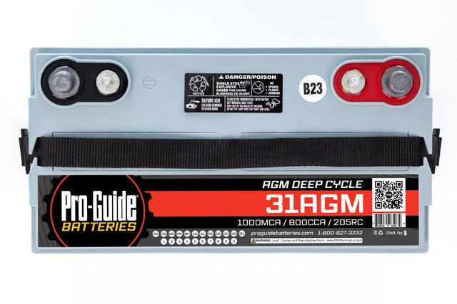 Pro-Guide 31AGM Marine Electronics Battery