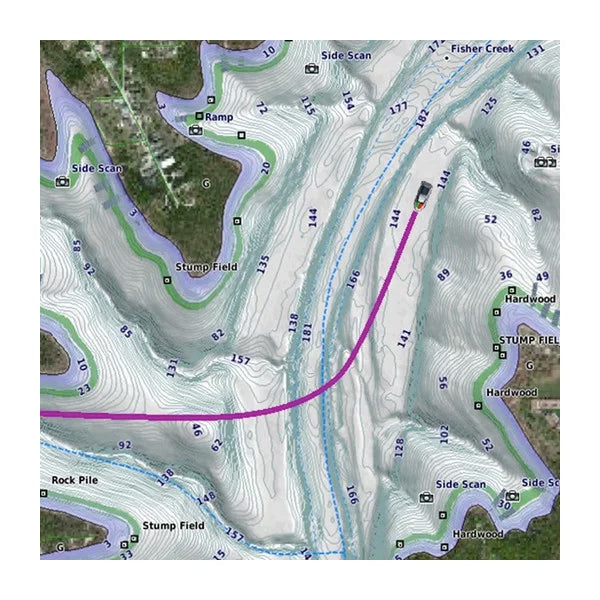 Garmin LakeVu Ultra U.S. West - Lake Mapping Data