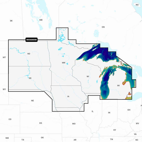 Garmin Navionics Vision+™ NVUS005R U.S. North
