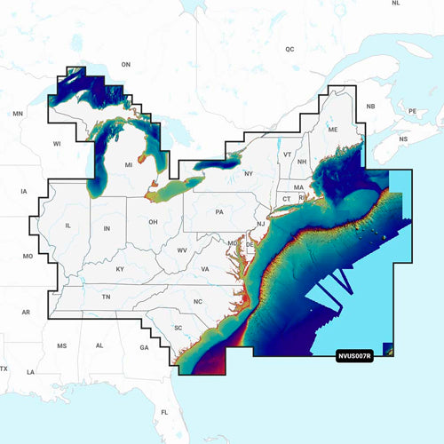Garmin Navionics Vision+™ NVUS007R U.S. East