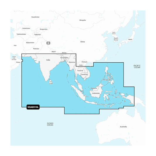 Indian Ocean & South China Sea - Marine Charts (NSAE010L)