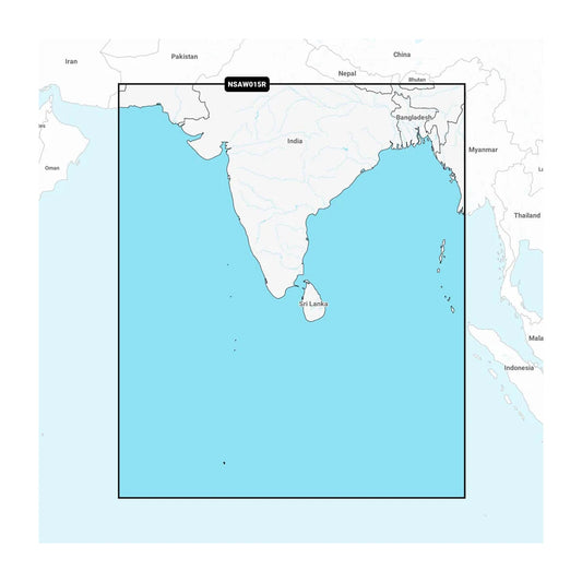 Indian Subcontinent - Marine Charts (NVAW015R)