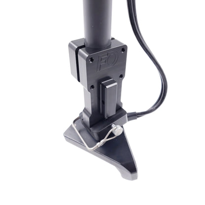 0 DEGREE GARMIN ICE POLE FORWARD/DOWN/PERSPECTIVE MOUNT, QUICK RELEASE TRANSDUCER MOUNT