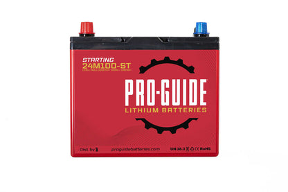 PGL24M100-ST | 12V 100Ah Group 24 LiFePO4 Deep Cycle Battery