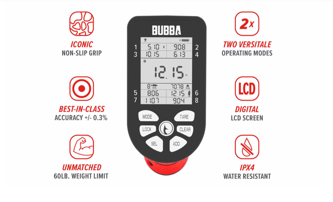 Bubba Smart Fish Scale