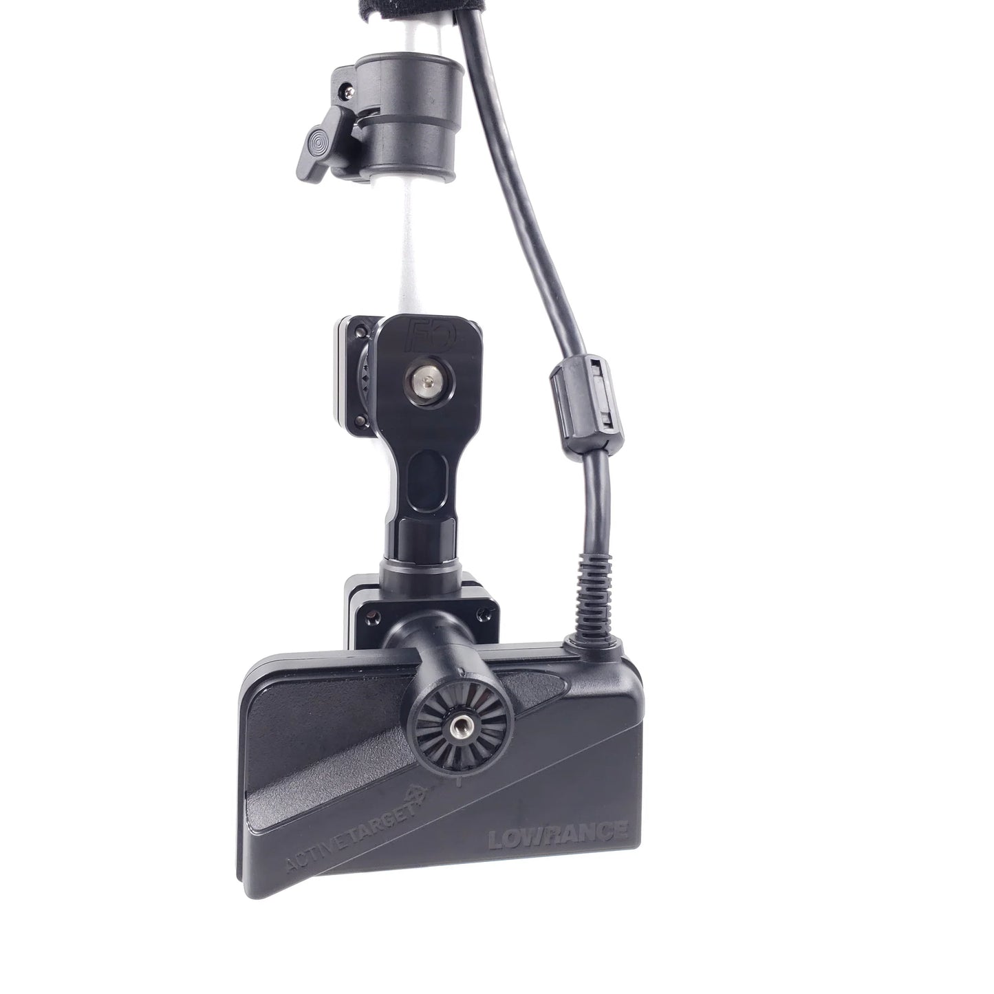 DOMINATOR-ULTIMATE LOWRANCE ACTIVE TARGET ADJUSTABLE SCOUT MODE MOUNT WITH ZERO DEG PKG