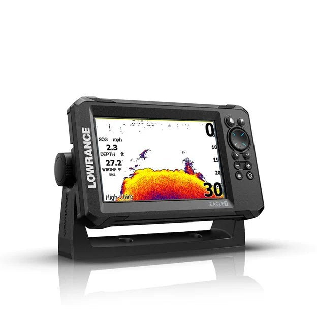 eagle fish finder parts accessories Lowrance Eagle 7 SplitShot Fishfinder