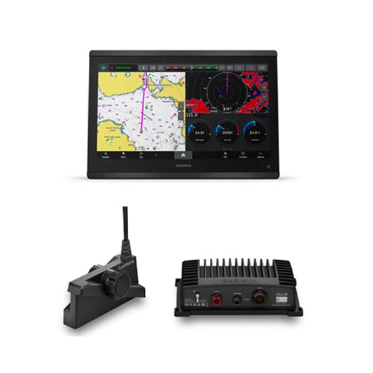 Garmin GPSMAP® 8616 16in. Marine Chartplotter GN+ and Panoptix LiveScope™ Plus System Bundle