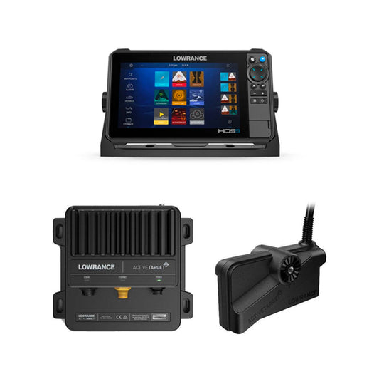 Lowrance HDS® PRO 9 + ActiveTarget™ Live Sonar Transducer System