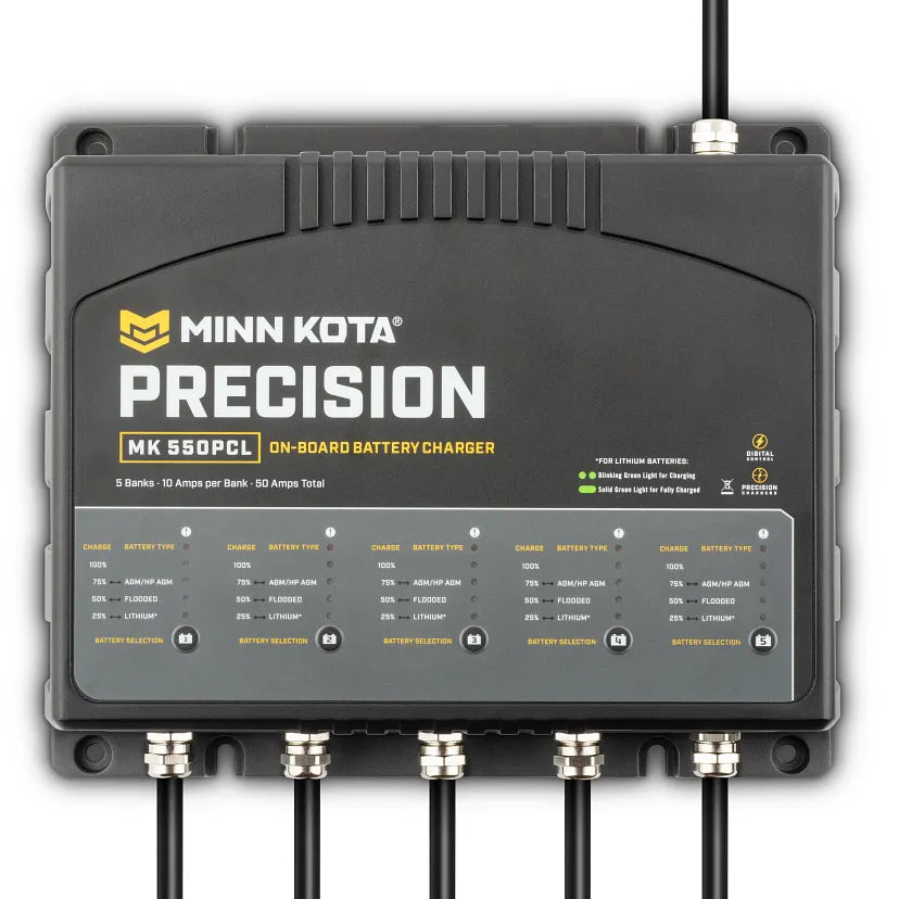 Minn Kota On-Board Precision Charger 5-Bank (TAKEOFF)