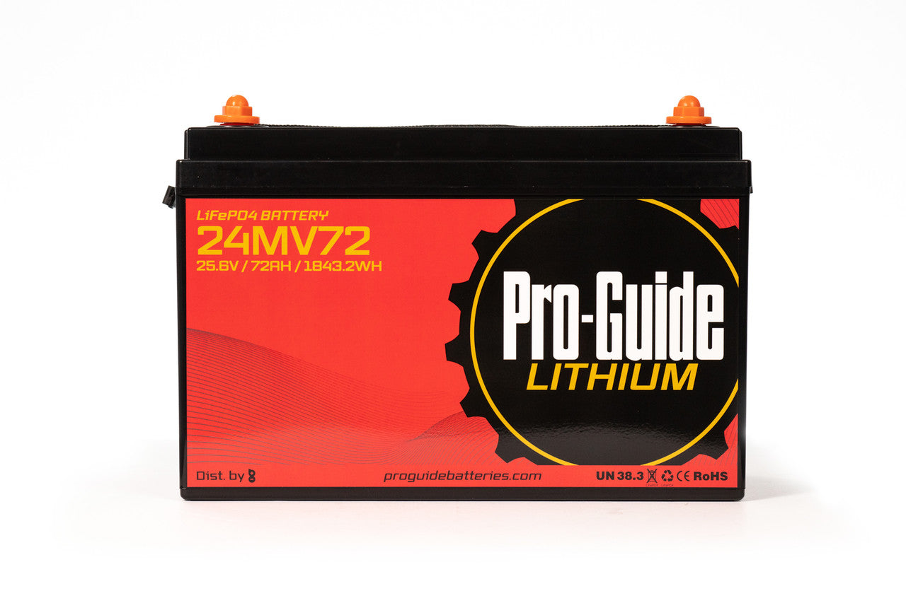 Pro-Guide PGL24VM72 Lithium Ion Marine Electronics Battery – The Bass Tank