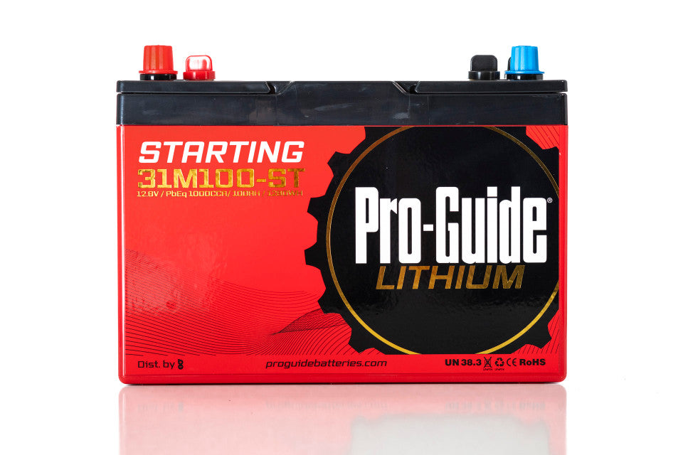 Pro-Guide PGL31M100-ST Lithium Ion Marine Electronics Battery