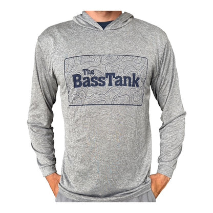 The Bass Tank "Contour Limited Edition" Long Sleeve Hooded Fishing Shirt
