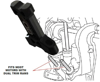 BD Transom Saver & Steering Clip Combo