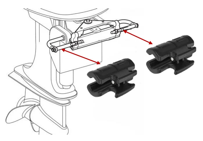 BD Transom Saver & Steering Clip Combo