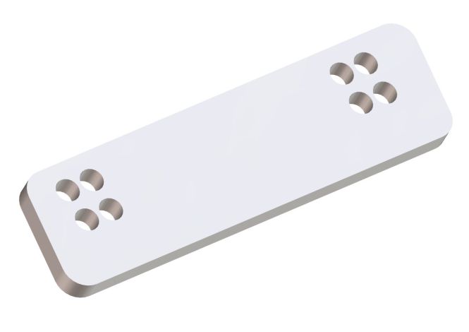 Power Pole Side Spacer For Bob's Machine Jack Plate