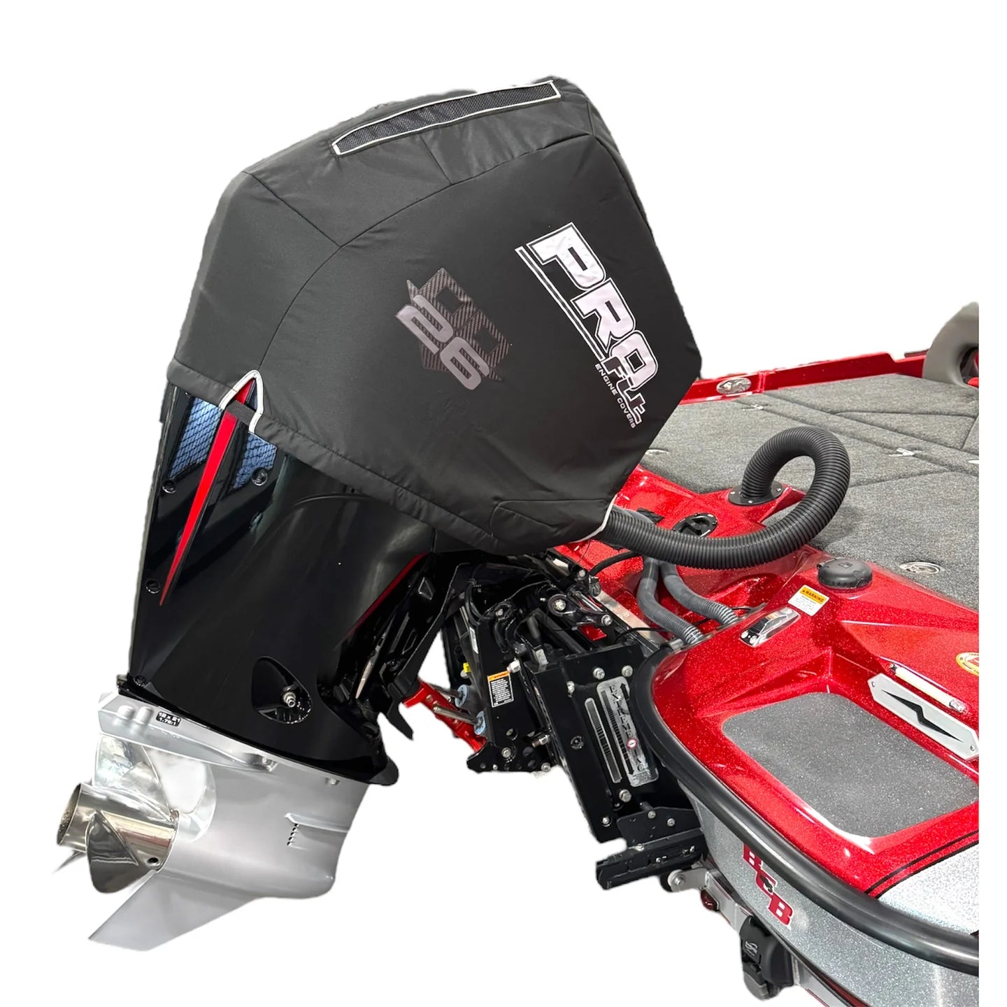 PRO Fit Engine Cover by DD26 Fishing fits the Mercury 4-Stroke Pro XS 200-300, V8 Engines