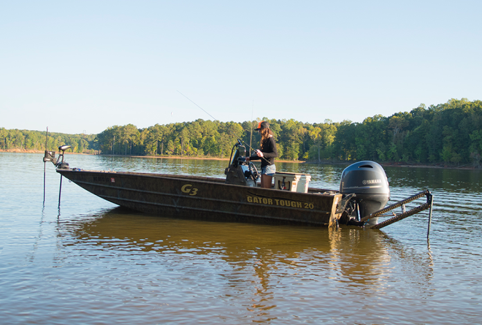 Power Pole Micro Anchor Bow Mount Bracket Long