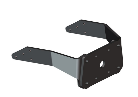 Power Pole Pontoon Mount - 14.5-16" Face