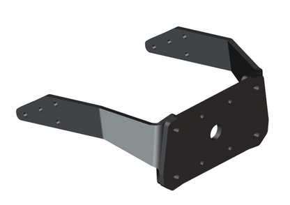 Power Pole Pontoon Mount - 16-17.5" Face