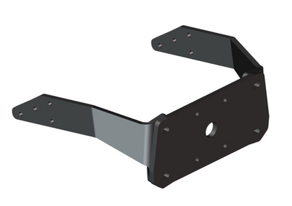 Power Pole Pontoon Mount - 17.5-19" Face