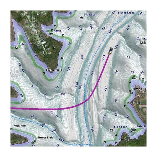 Garmin LakeVu Ultra U.S. West  - Lake Mapping Data