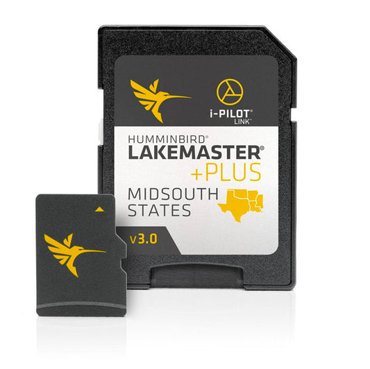 Humminbird LakeMaster Midsouth States Mapping PLUS V3