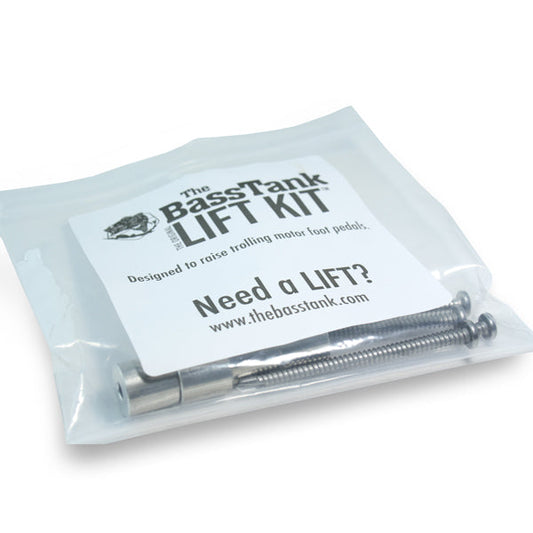 The Bass Tank® Original Lift Kit™ - Trolling Motor Pedal Lift Kit