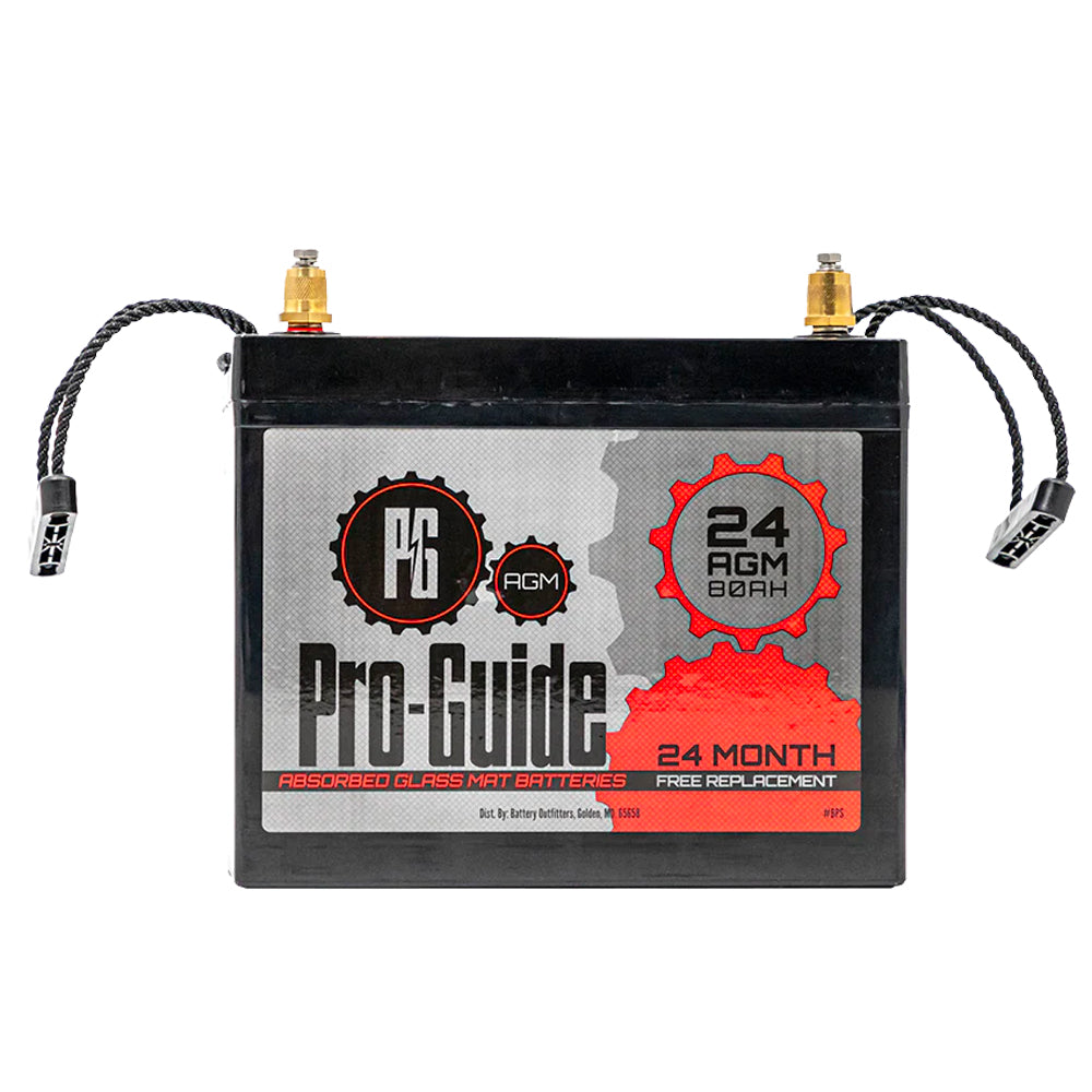 Pro-Guide 24AGM Lithium Ion Marine Electronics Battery