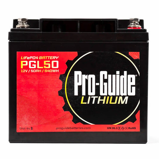 Pro-Guide PGLM50 Lithium Ion Marine Electronics Battery