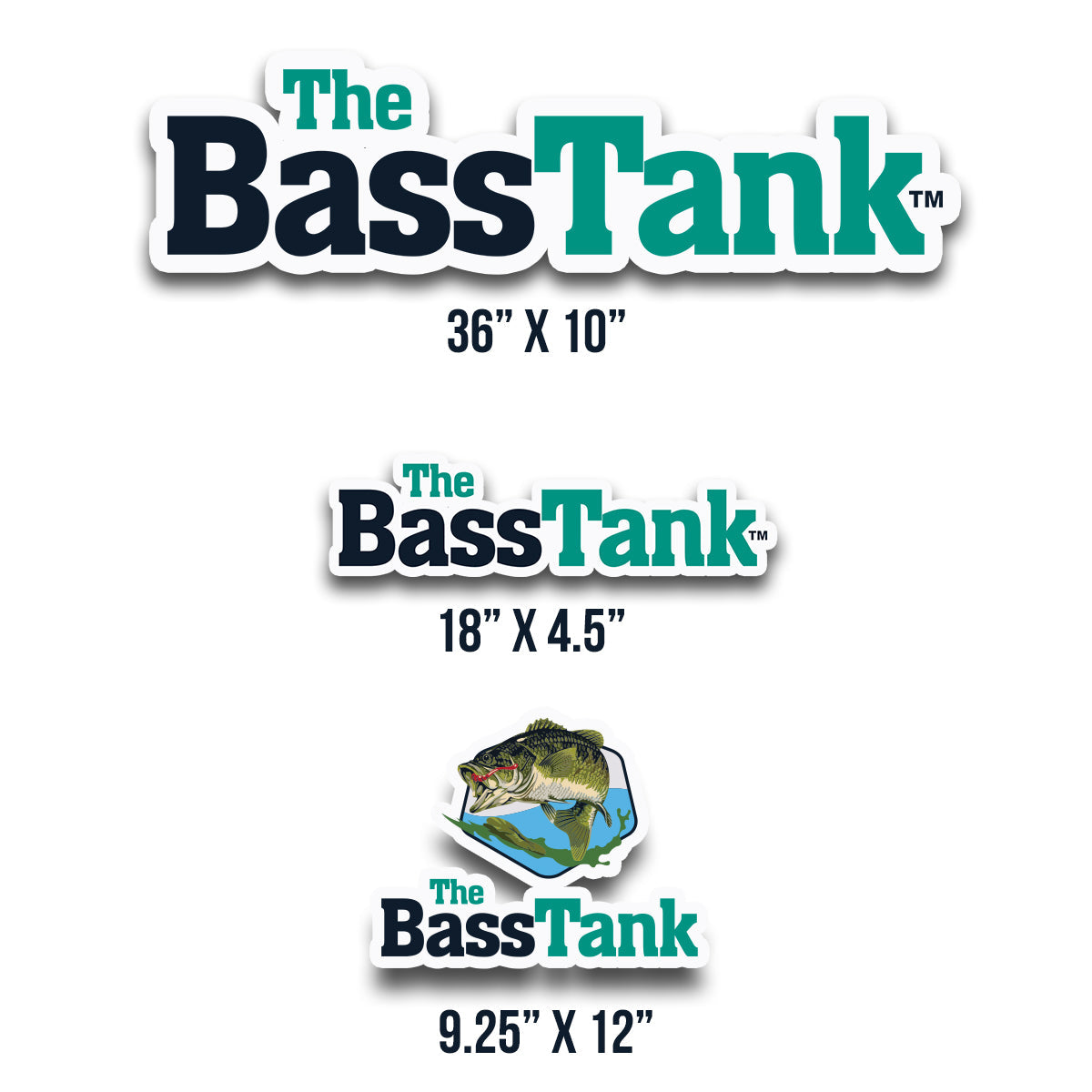 The Bass Tank® Premium Contour Cut Carpet Graphics